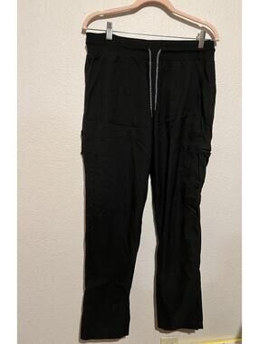 Carhartt Women's Scrub Pants Black Rugged Flex Slim Leg Size Large C52237